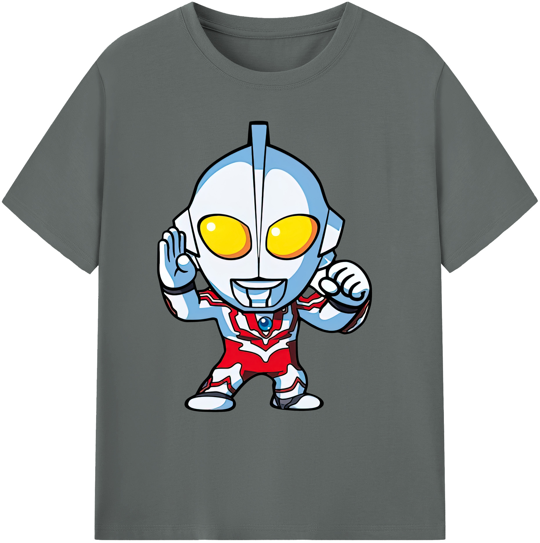 （画像用） ウルトラマン Ultraman 綿100％ メンズ半袖Tシャツ｜肌触りやわらか＆通気性